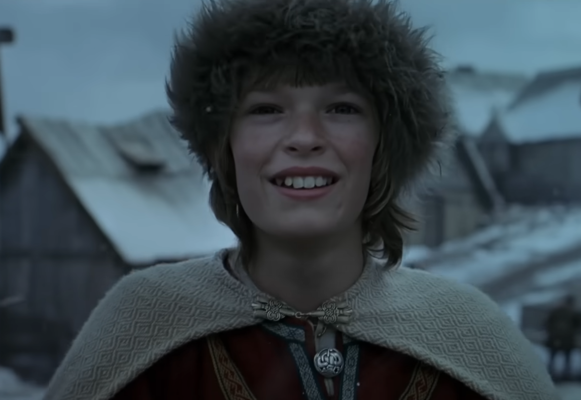 A screenshot of the movie The Northmen