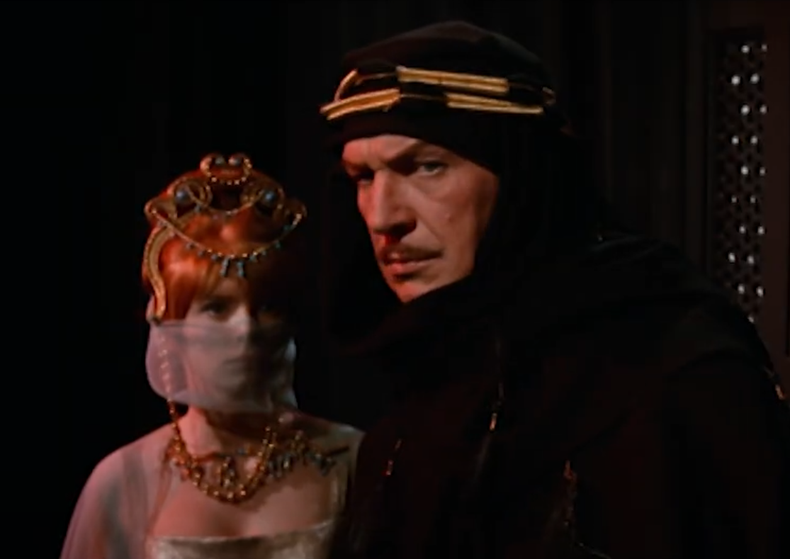 A screenshot of the movie The Masque of the Red Death