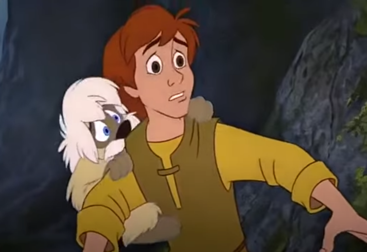 A screenshot of the movie The Black Cauldron