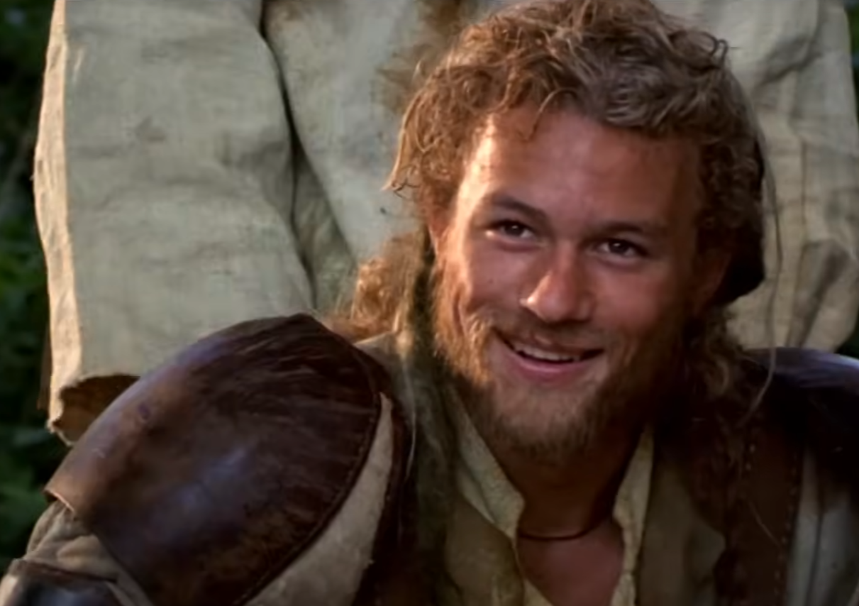 A screenshot of the movie A Knight's Tale