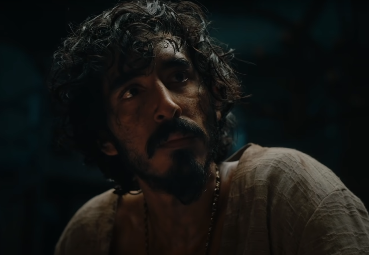 A screenshot of the movie The Green Knight