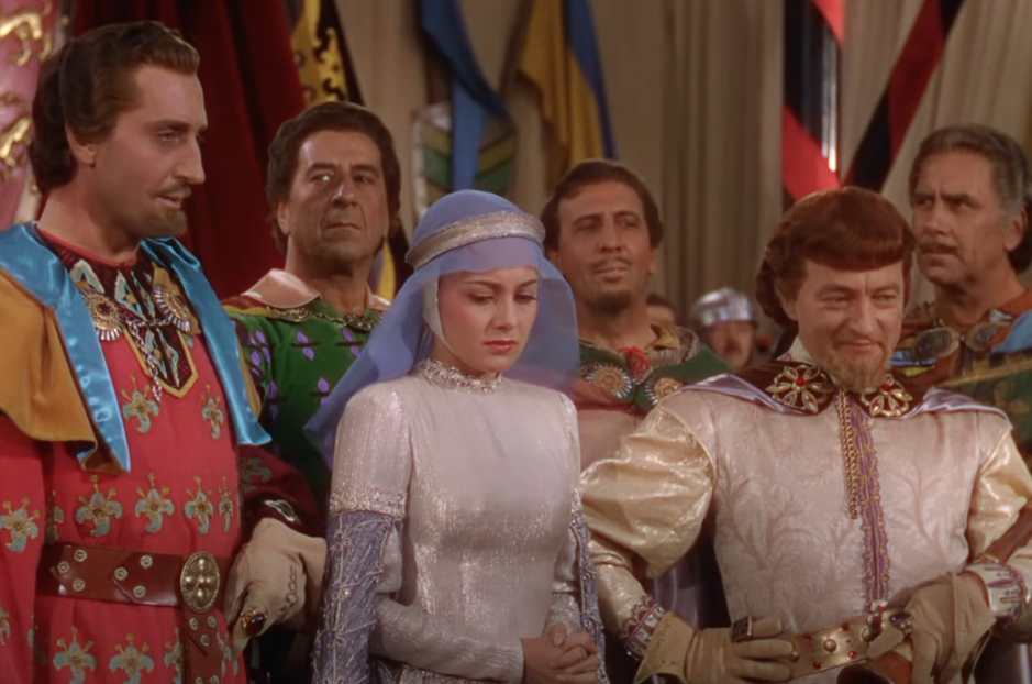 A screenshot of the movie The Adventures of Robin Hood