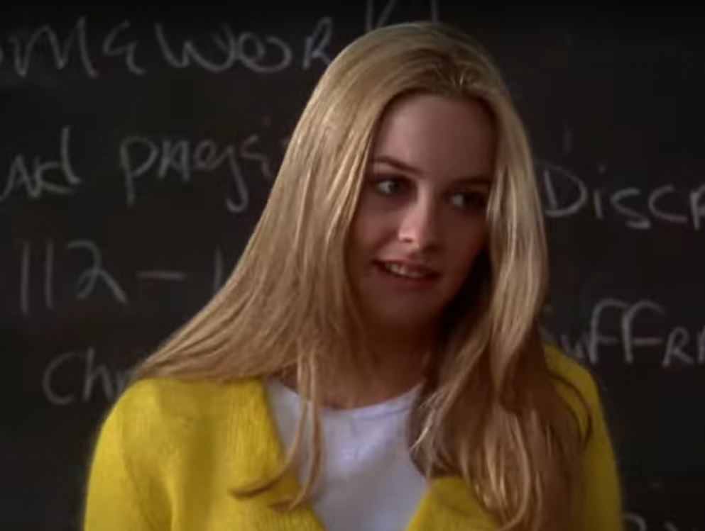 Screenshot from the film Clueless (1995)