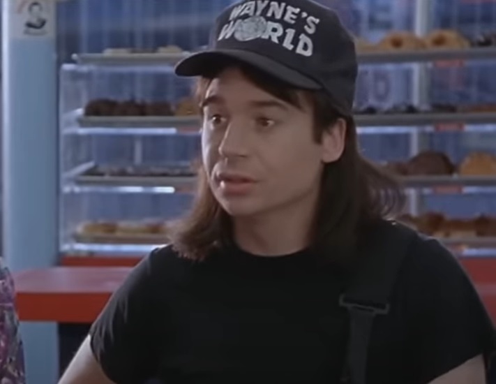 Screenshot from the film Wayne's World (1992)