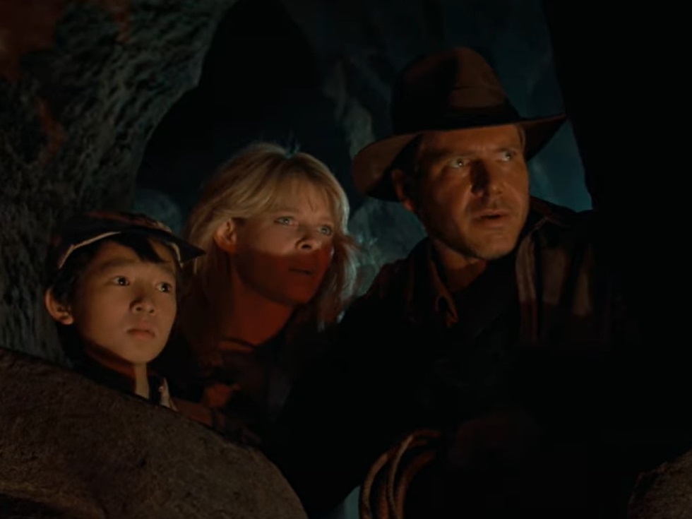 Screenshot from the film Indiana Jones and the Temple of Doom (1984)