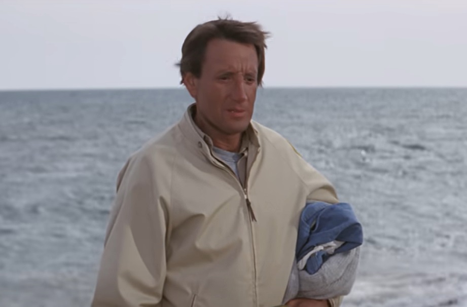 Screenshot from the film Jaws (1975)