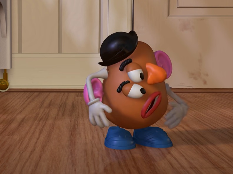 Screenshot from the animated film Toy Story (1995)