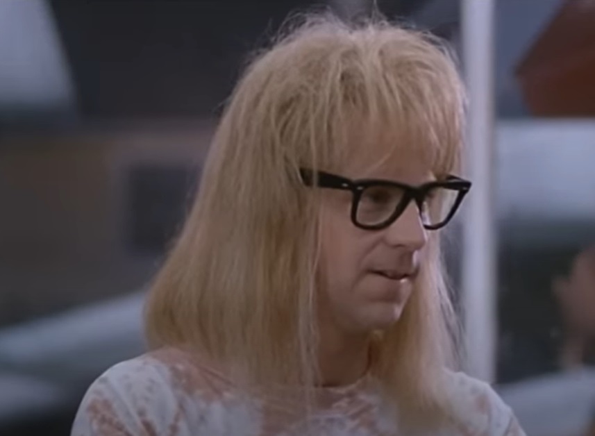 Screenshot from the film Wayne's World (1992)