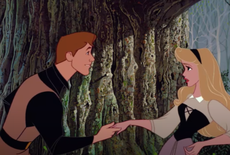 Screenshot of the movie Sleeping Beauty