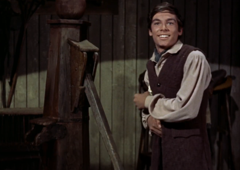 Screenshot of the movie Johnny Tremain