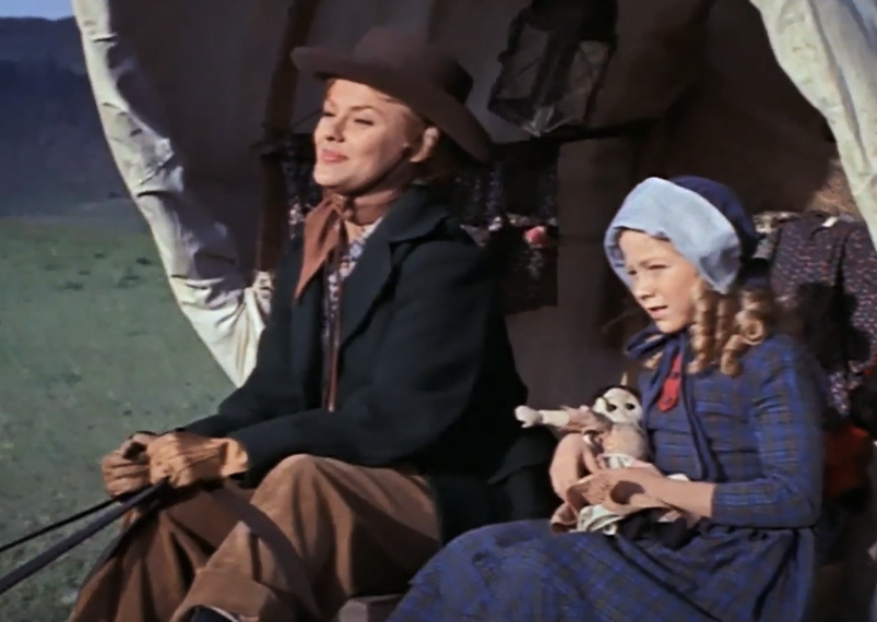 Screenshot of the movie Westward Ho, the Wagons!