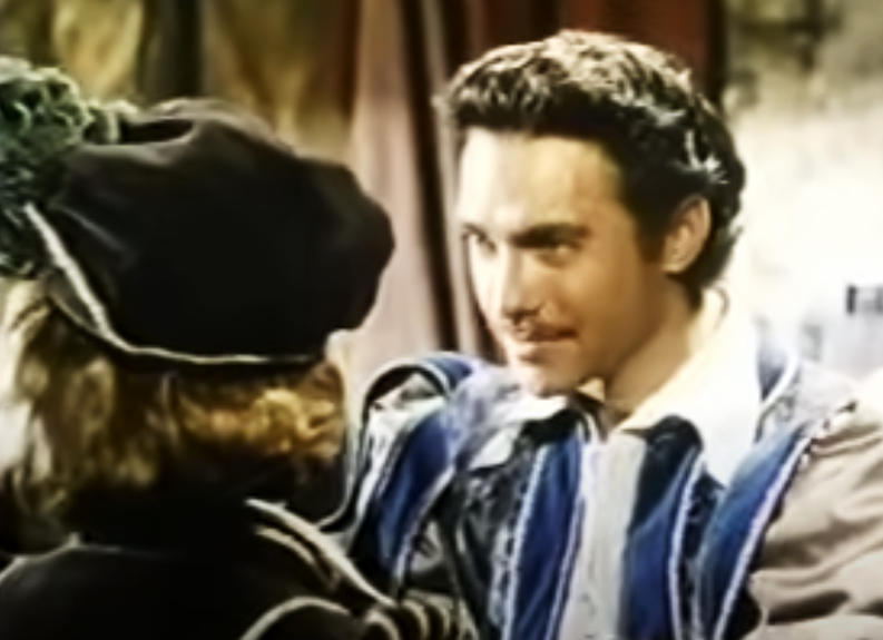 Screenshot of the movie The Sword and the Rose