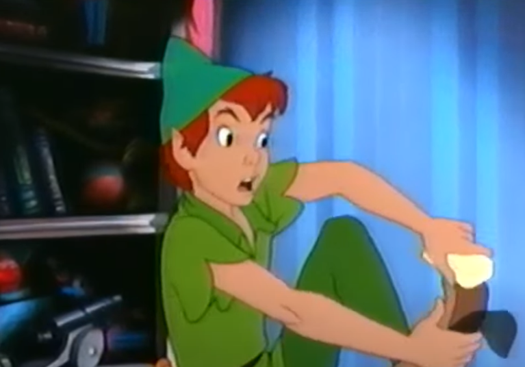 Screenshot of the movie Peter Pan