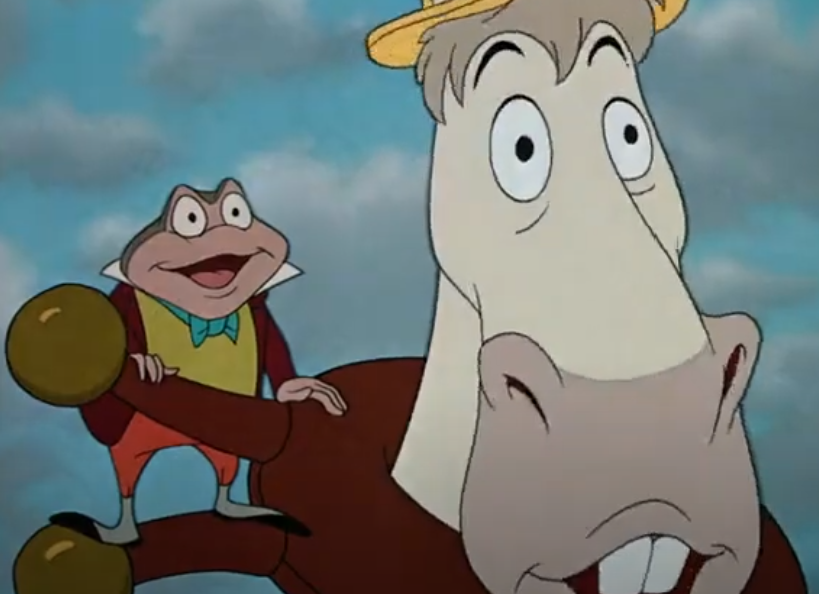 Screenshot of the movie The Adventures of Ichabod and Mr. Toad