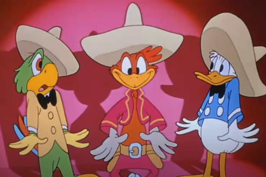 Screenshot of the movie The Three Caballeros