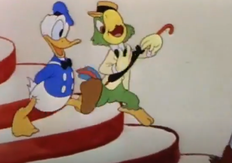 Screenshot of the movie Saludos Amigos