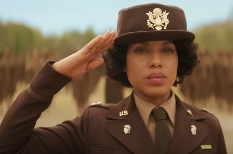 Screenshot from the movie The Six Triple Eight (2024)