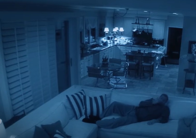 Screenshot from the film Paranormal Activity 2 (2010)