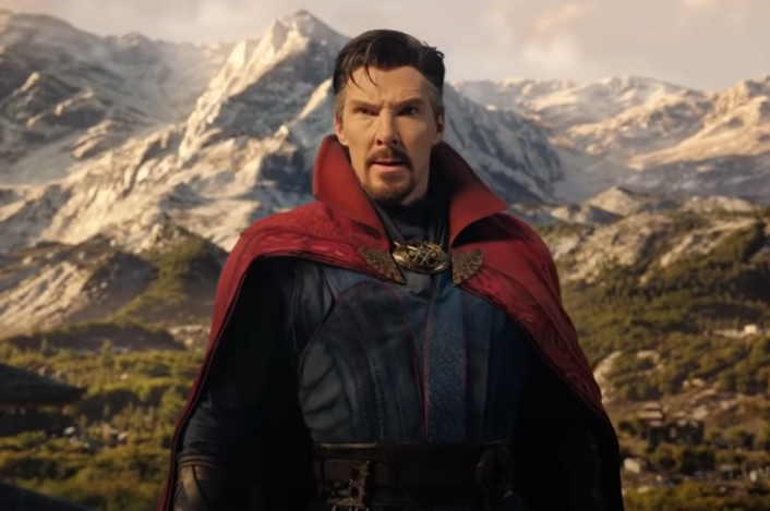 Screenshot of the movie Doctor Strange in the Multiverse of Madness