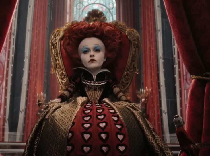 Screenshot of the movie Alice in Wonderland