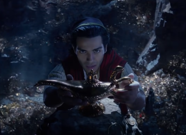 Screenshot of the movie Aladdin