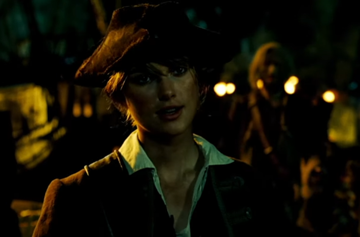 Screenshot of the movie Pirates of the Caribbean: Dead Man's Chest