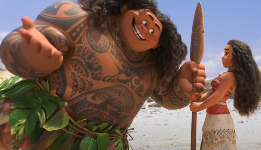 Screenshot from the movie Moana (2016)