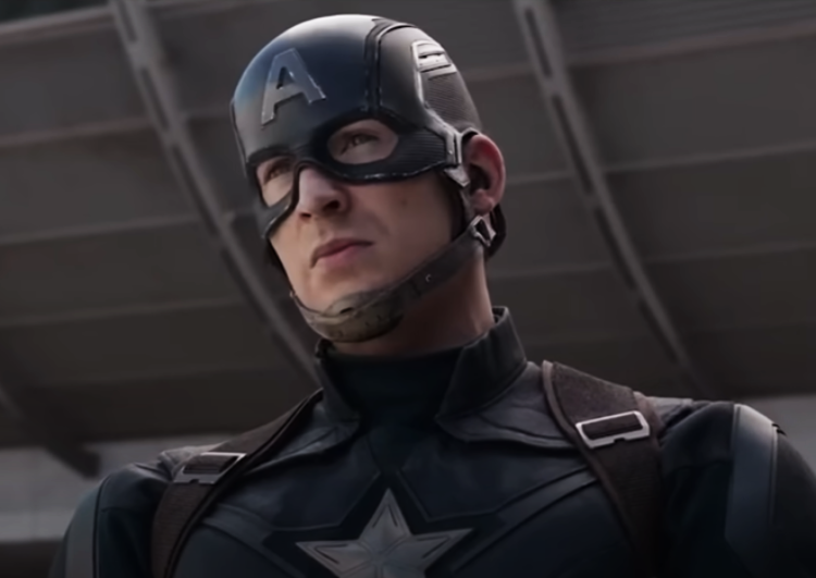 Screenshot of the movie Captain America: Civil War