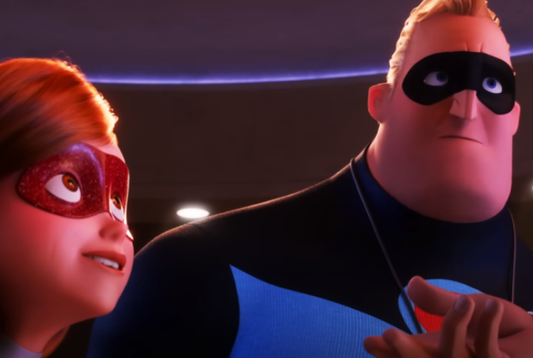 Screenshot of the movie Incredibles 2
