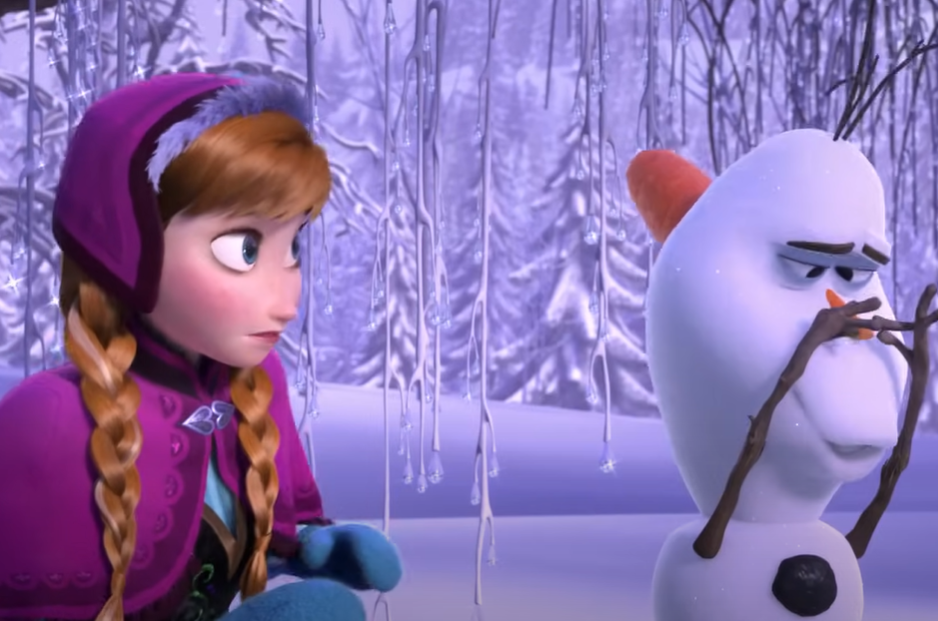 Screenshot of the movie Frozen