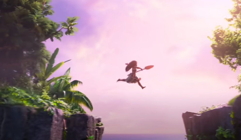 Screenshot from the movie Moana 2 (2024)