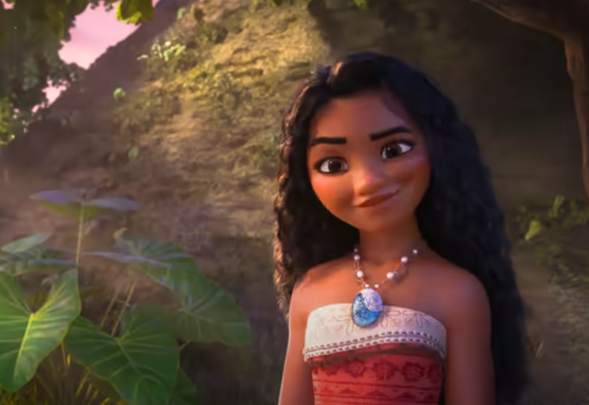 Screenshot from the movie Moana 2 (2024) 