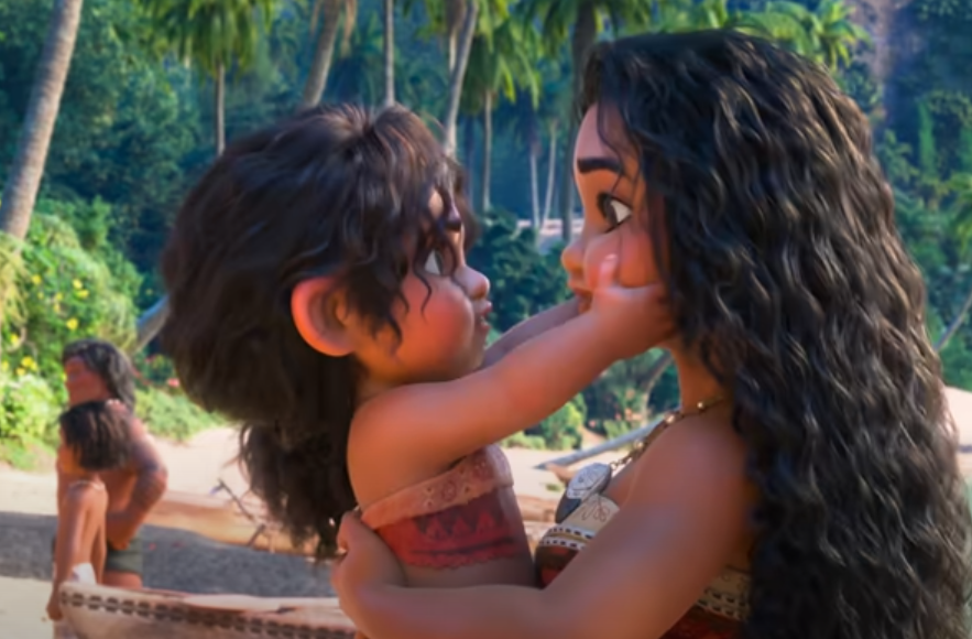 Screenshot from the movie Moana 2 (2024)