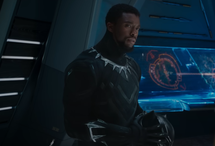 Screenshot of the movie Black Panther