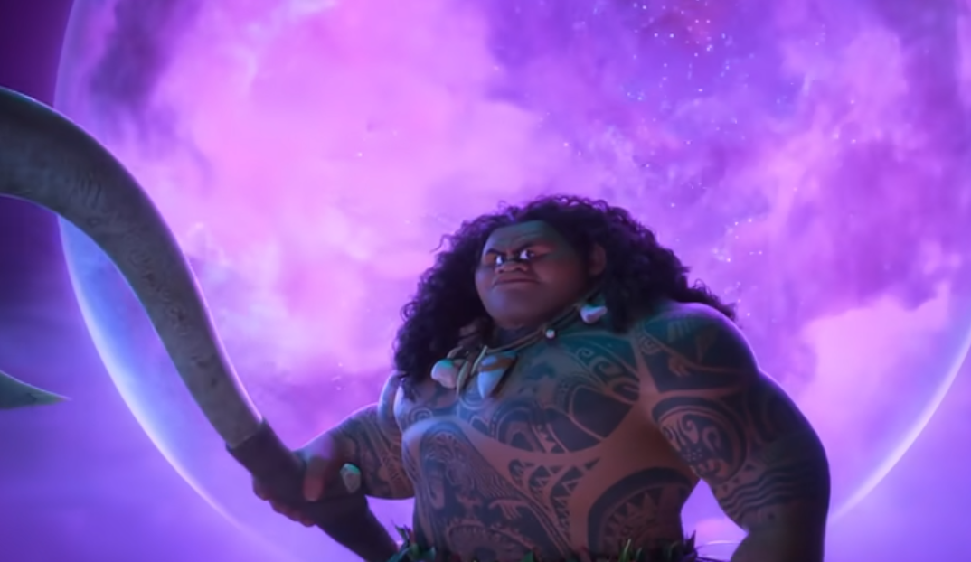 Screenshot from the movie Moana 2 (2024)