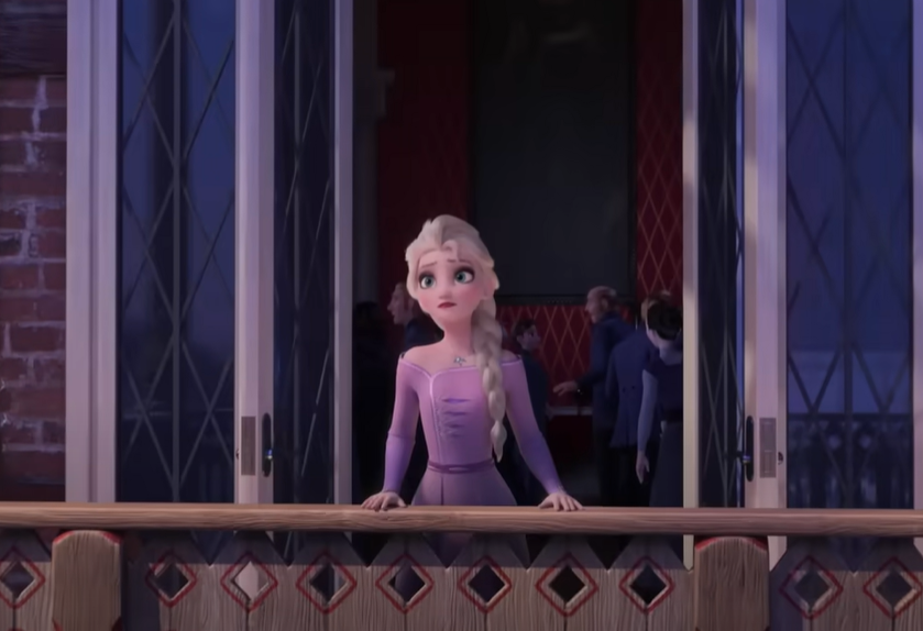 Screenshot of the movie Frozen II