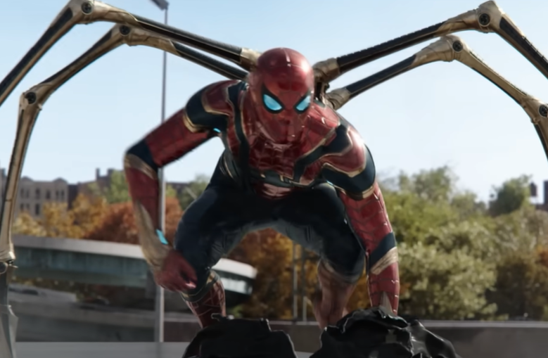 Screenshot of the movie Spider-Man: No Way Home