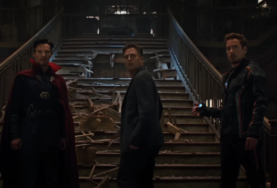 Screenshot of the movie Avengers: Infinity War