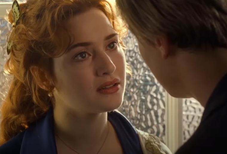 Screenshot of the movie Titanic