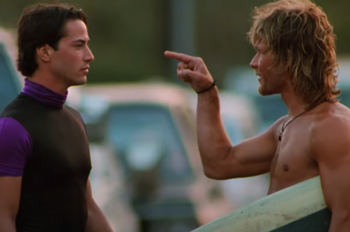 A screenshot of the movie Point Break