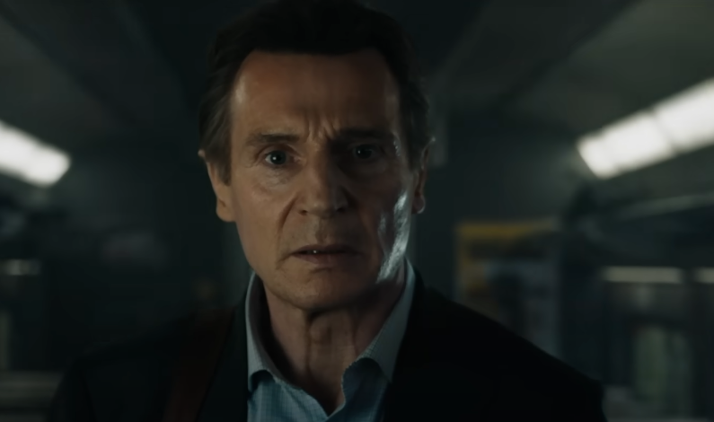 A screenshot of the movie The Commuter