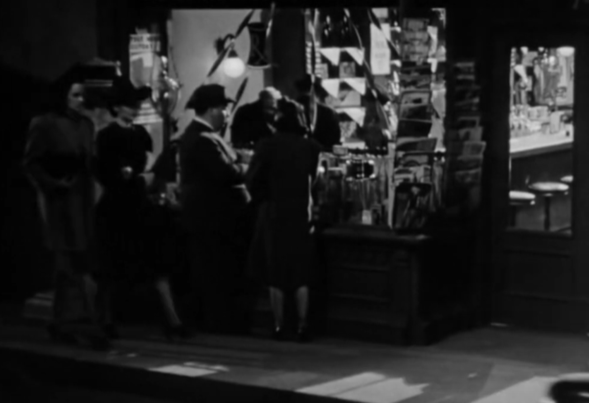 Screenshot of Alfred Hitchcock from - Saboteur (1942)