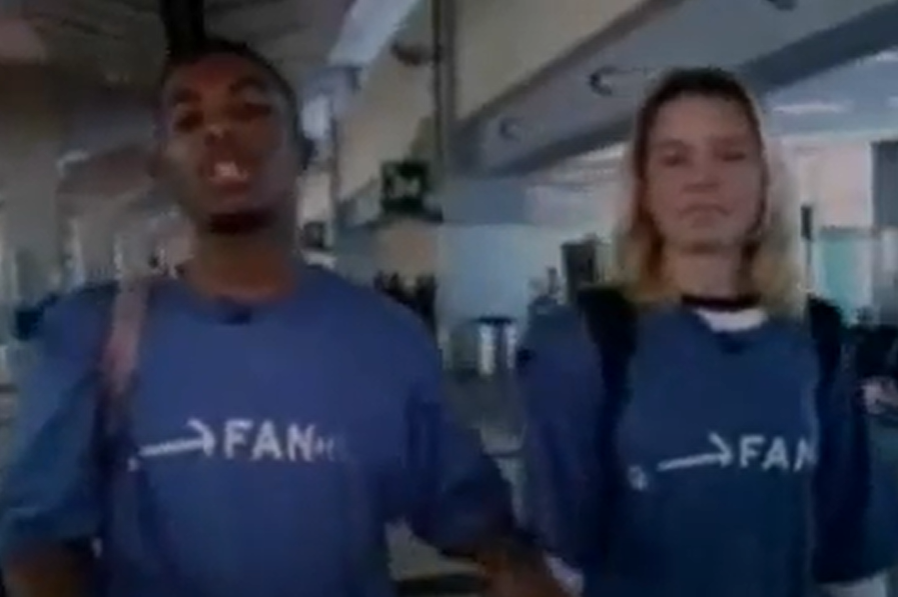 A screenshot of the TV show FANatic