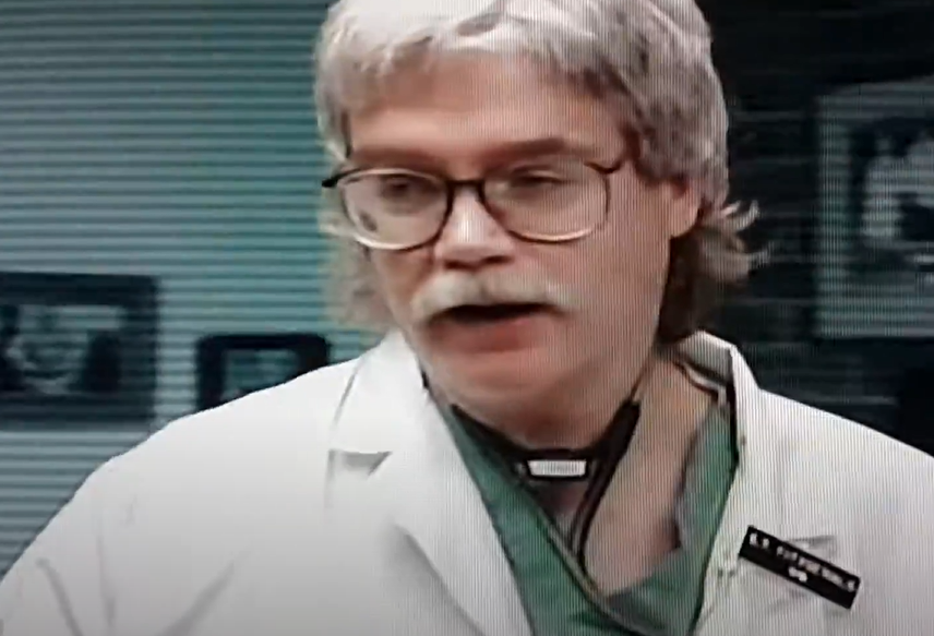 A screenshot of the TV show Emergency Vets