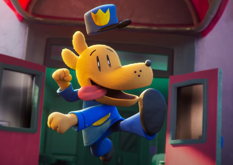 Screenshot of the movie Dog Man (2025)