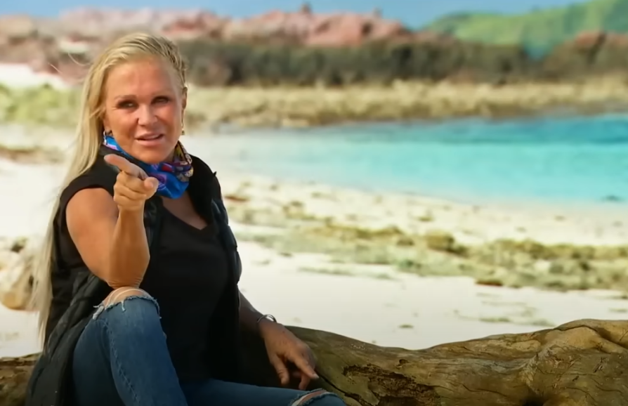 A screenshot of the TV show Survivor