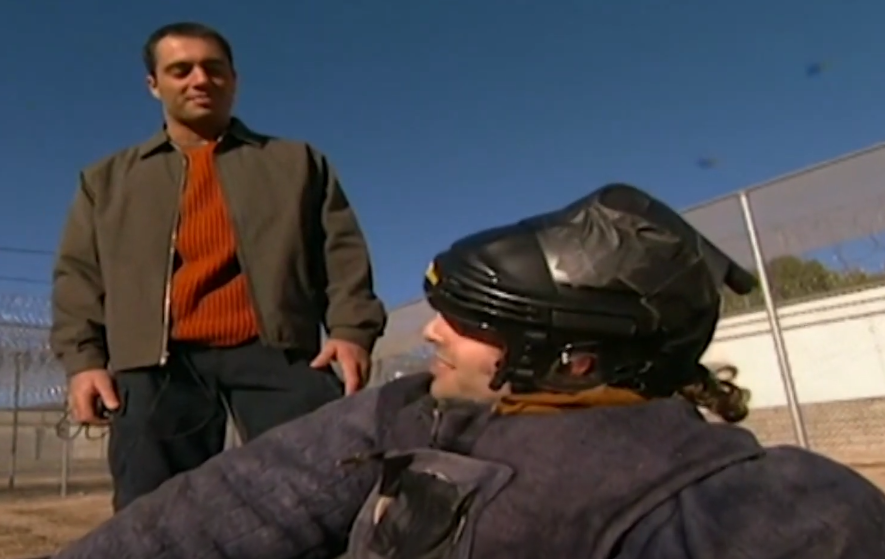 A screenshot of the TV show Fear Factor