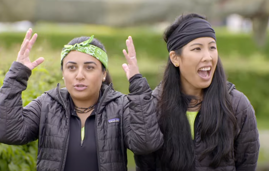 A screenshot of the TV show The Amazing Race