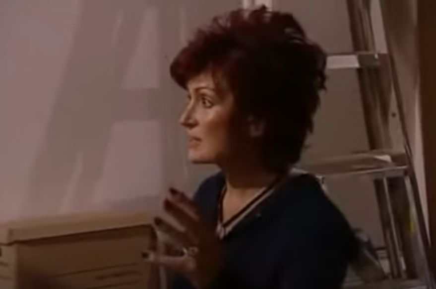 A screenshot of the TV show The Osbournes