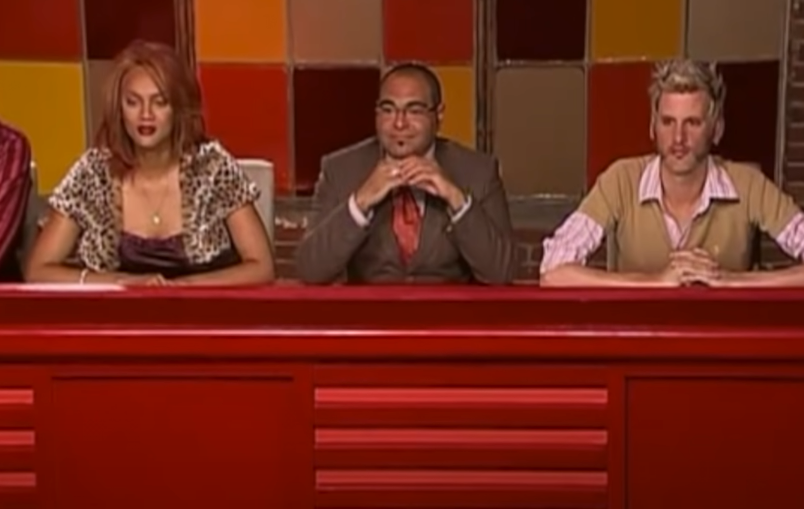 A screenshot of the TV show America's Next Top Model